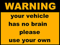 ATV warning sign